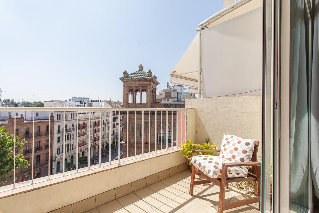 Apartamentos Edificio Constitucion إشبيلية الغرفة الصورة
