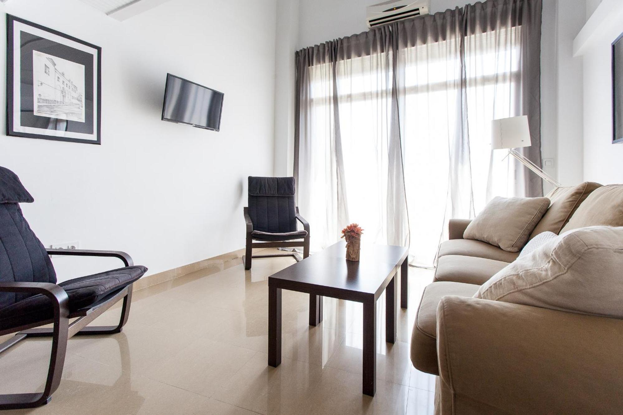 Apartamentos Edificio Constitucion إشبيلية الغرفة الصورة